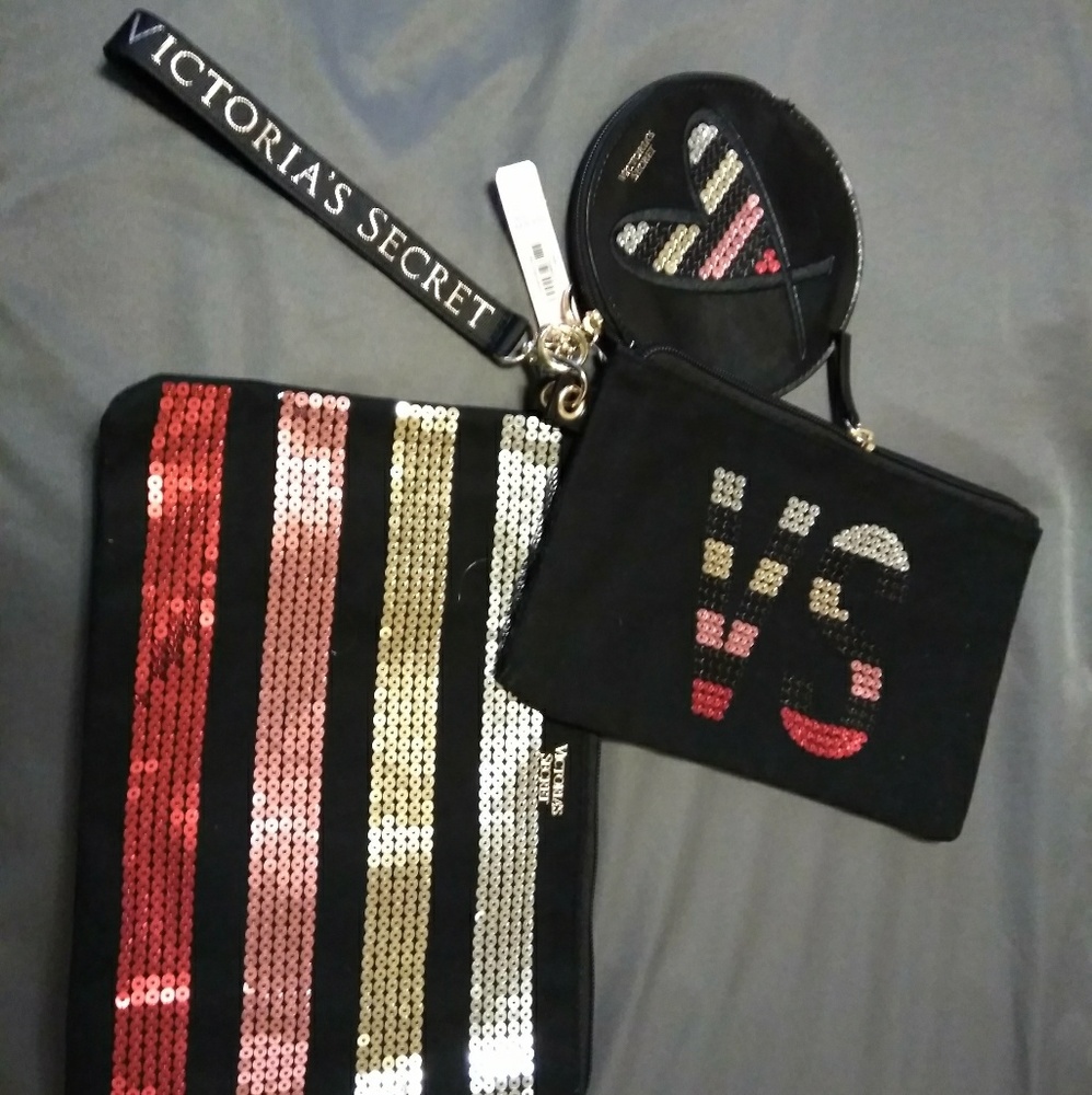 Brand new Victoria secret make up bags